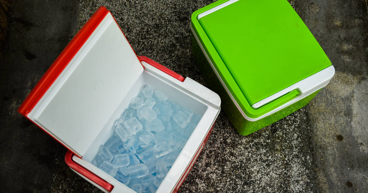 how to keep food cold in a cooler