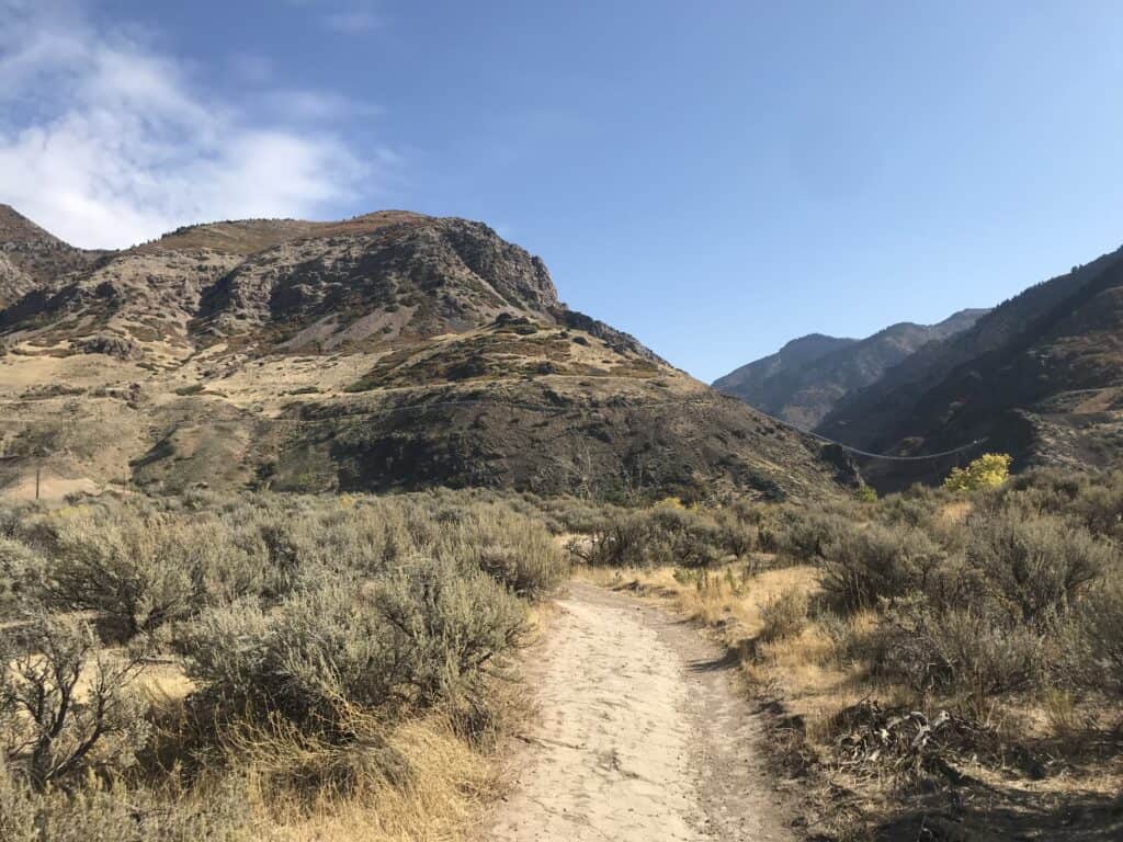 View of Ogden Canyong from Birdsong Trail