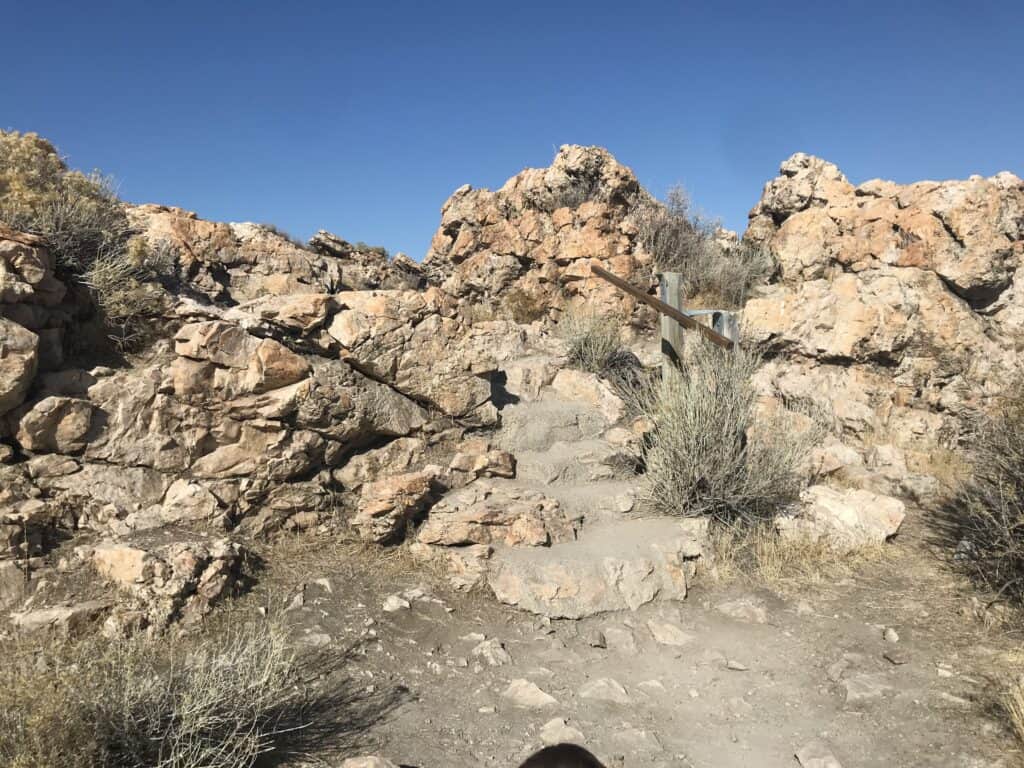 trail at ladyfinger point trail