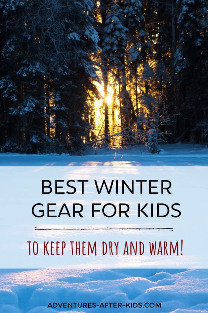 Best Witner Gear for Kids Pin Image