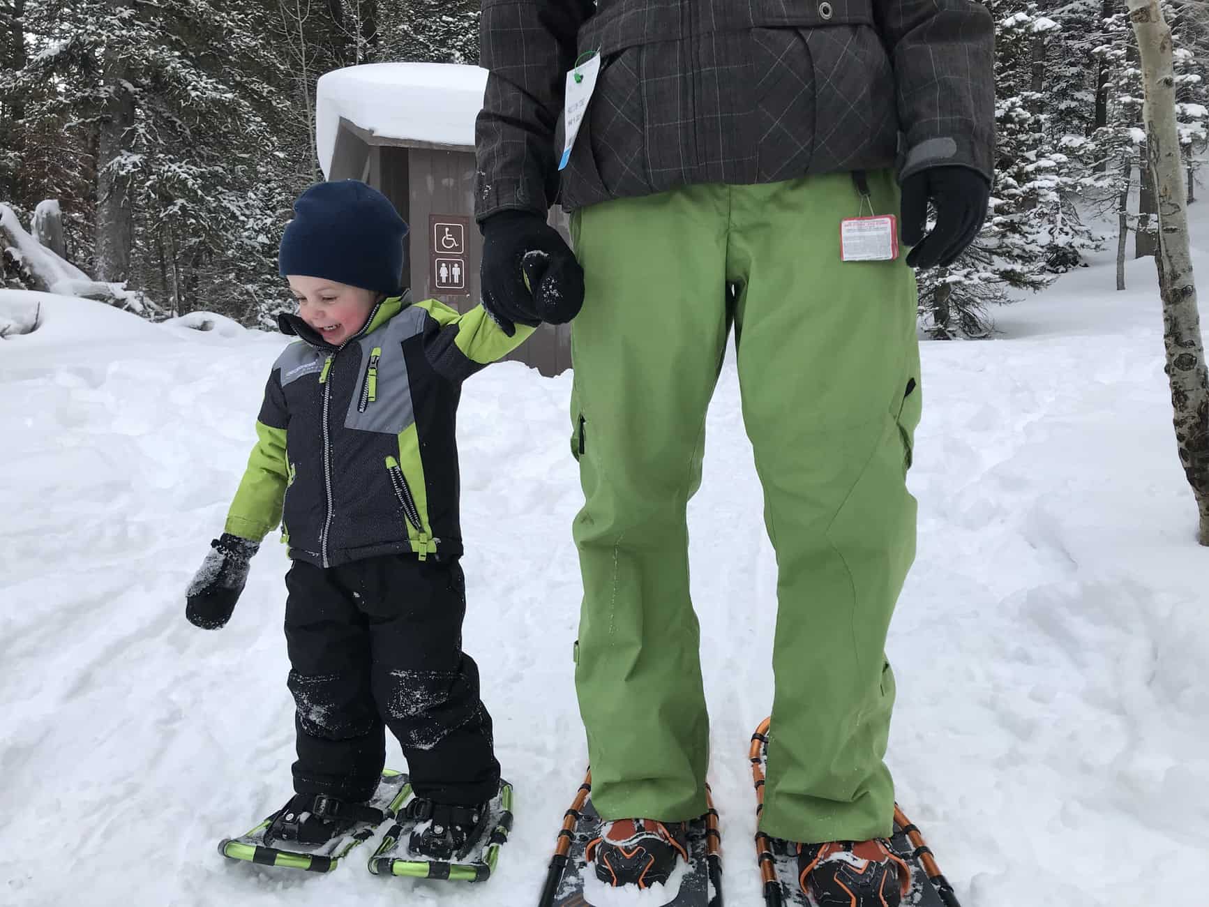 Snowshoeing Limber Pine Trail Utah