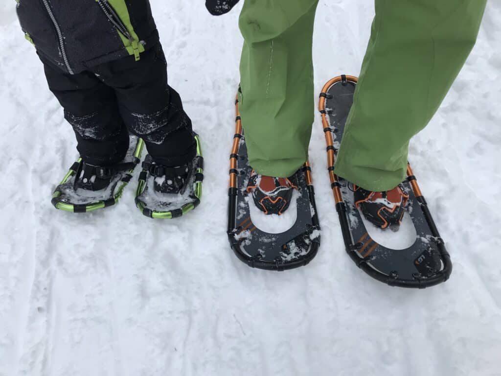 snowshoes