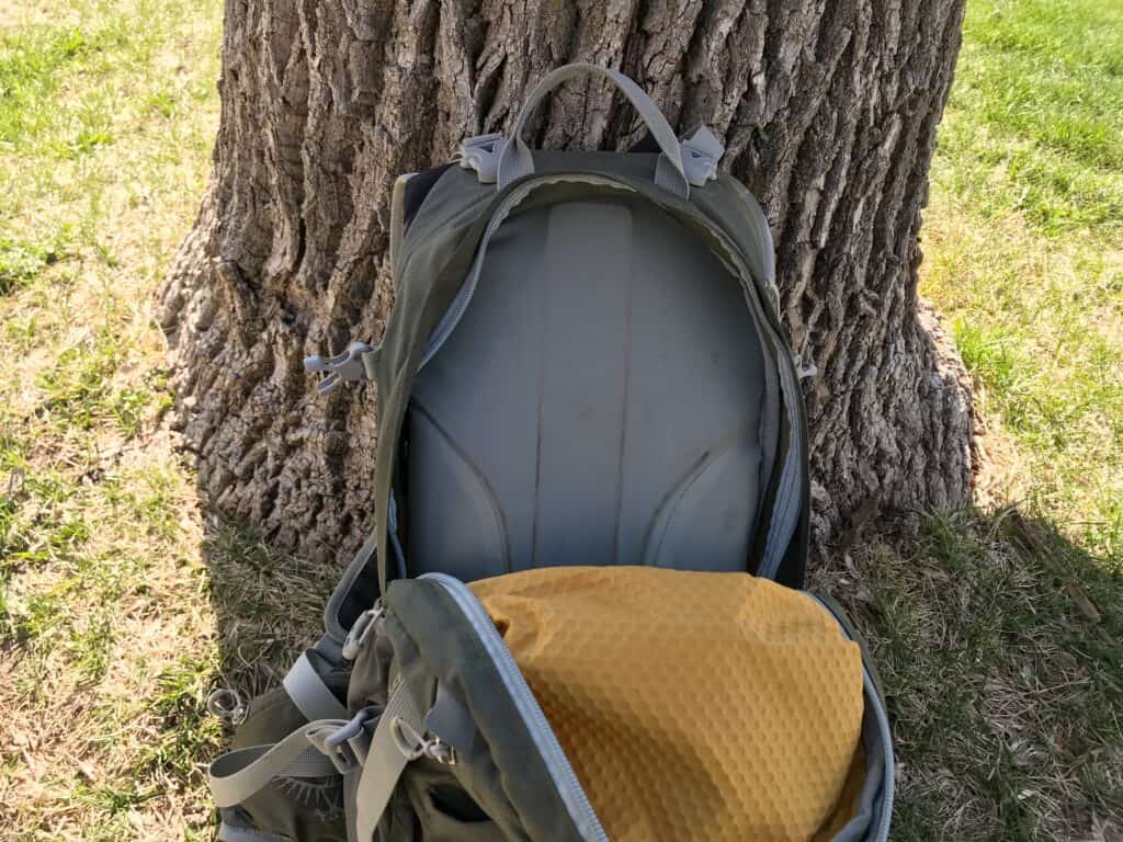 daypack with internal frame
