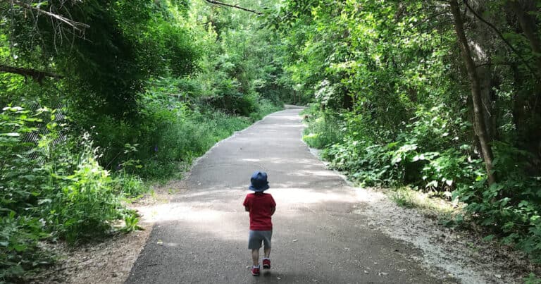 Farmington Creek Trail to Lagoon Trail