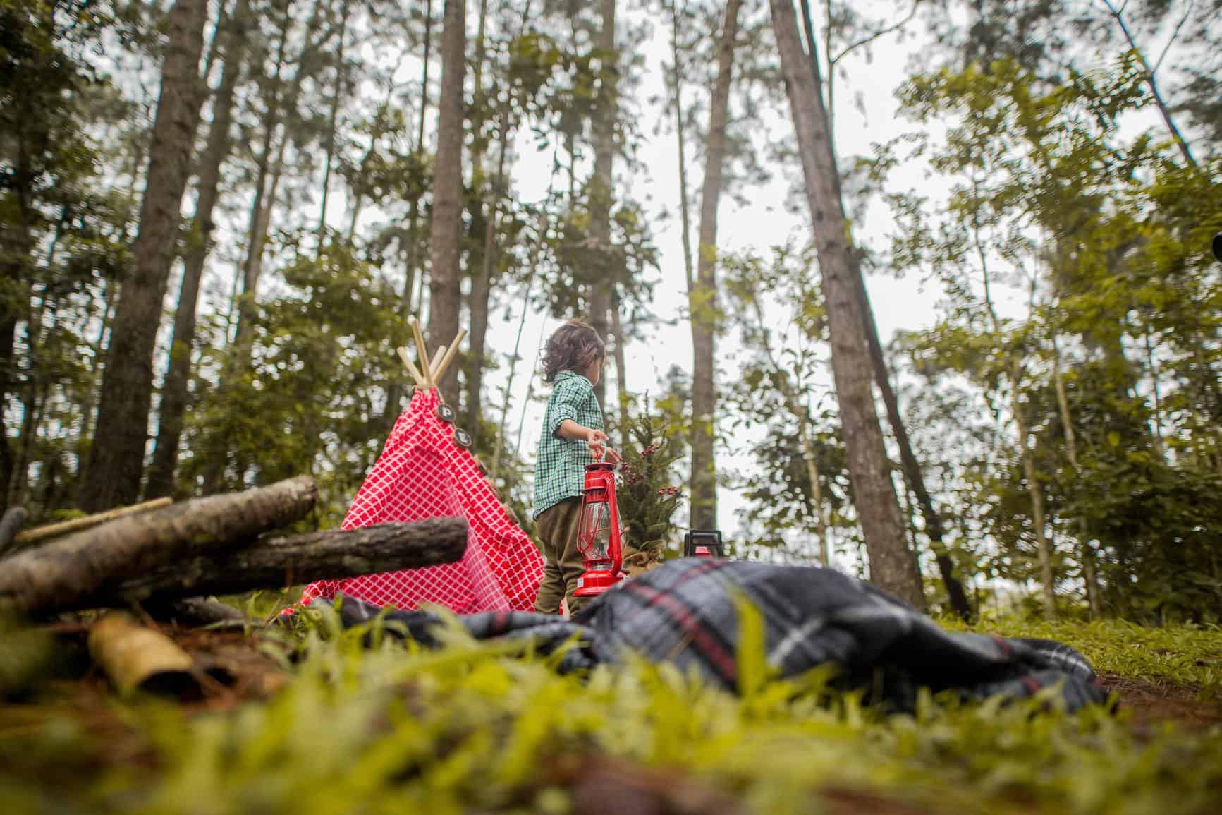 kids camping