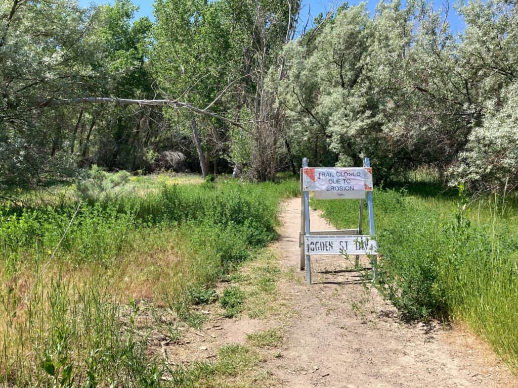 Bridsong Trail Closed Due to Erosion