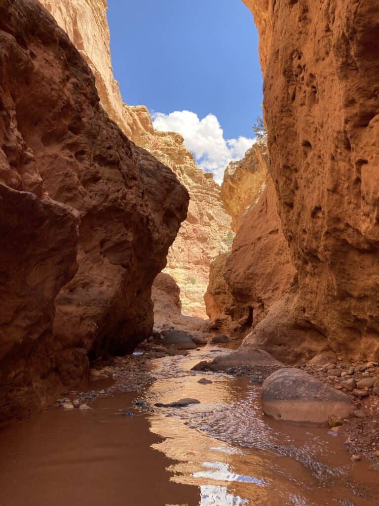 Sulphur Creek Top-Down Route